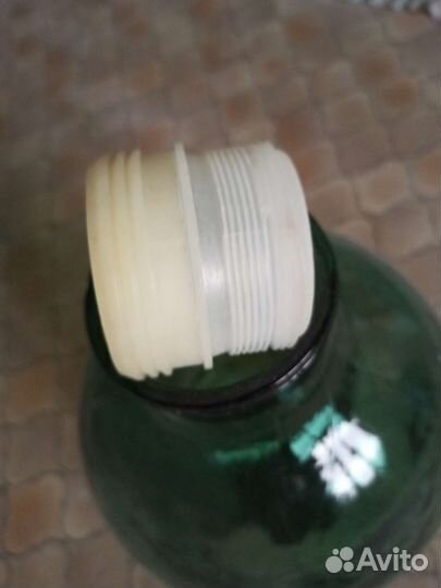 Бутылка стеклянная 20л