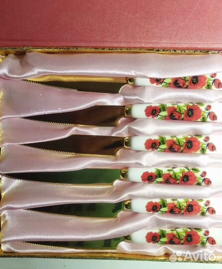 Набор столовых ножей нержавеющая сталь