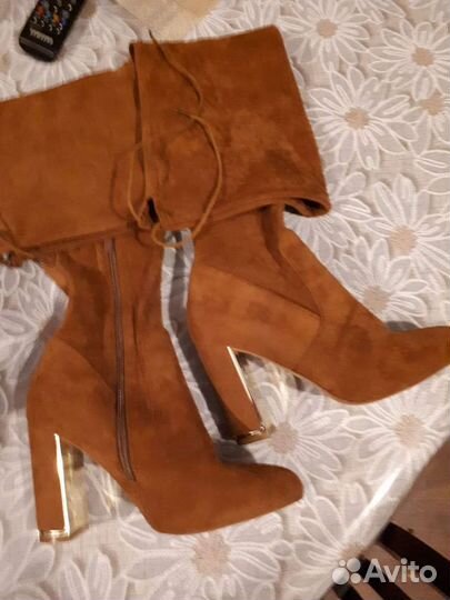 Сапоги ботфорты