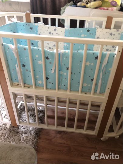 Продаётся детская кроватка