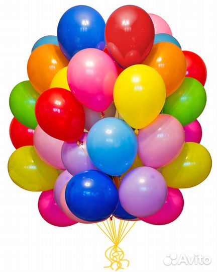 Воздушные шары с гелием, свет. шарики и сердечки