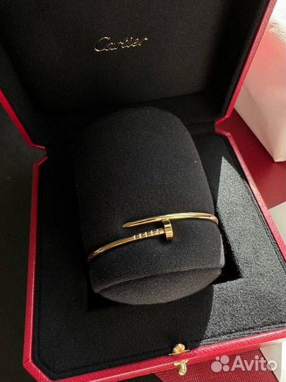 Браслет Cartier Гвоздь Тонкий Золотой