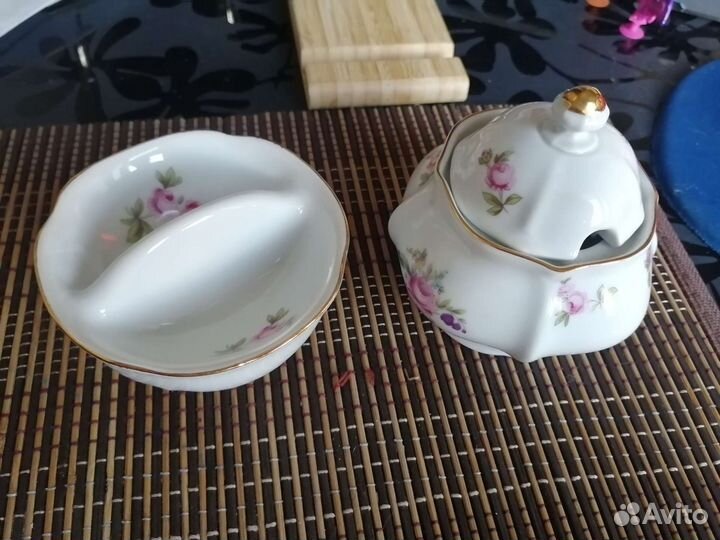 Сервиз столовый не полный, Богемия