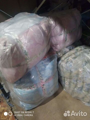 Подушка пух перо новая