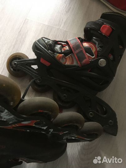 Роликовые коньки детские раздвижные