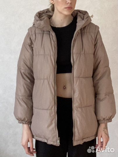 Пуховик-жилет 2в1