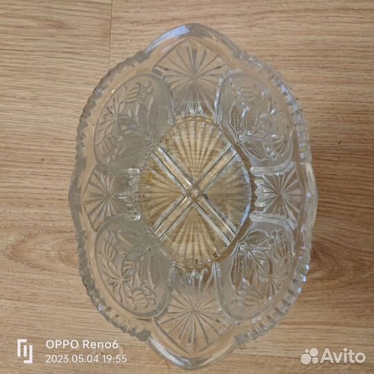 Ваза хрустальная большая СССР