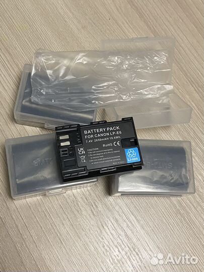 Аккумулятор canon lp e6 batmax