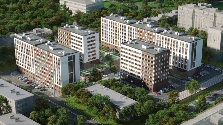 2-к. квартира, 52,4 м², 9/9 эт.