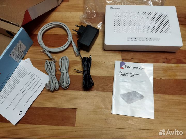 Fttb Wi-Fi Роутер zxhn H298A