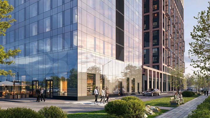 Квартира-студия, 22,4 м², 4/32 эт.