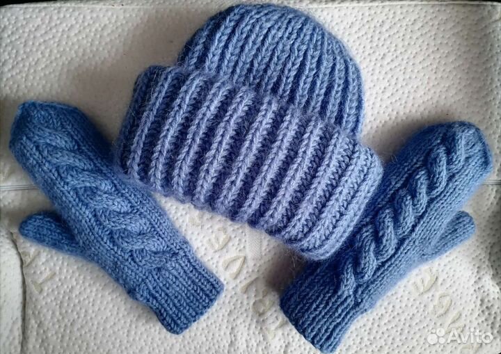 Зимние вязаные вещи
