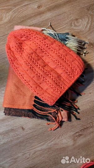 Шапка и шарф для девушки