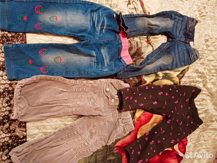Детские вещи на девочку пакетом 86 92