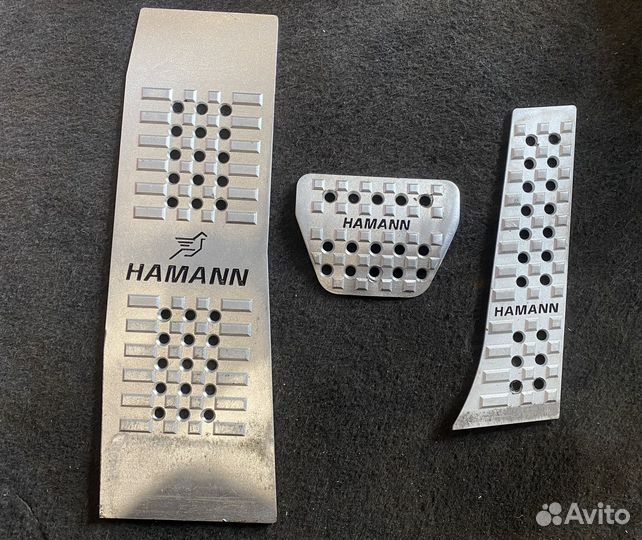 Накладки педалей hamann BMW e63 e60