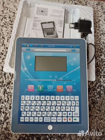 Детский обучающий англо-русский планшет