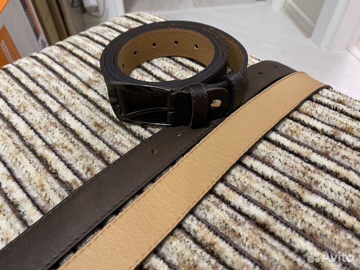 Мужской кожаный ремень