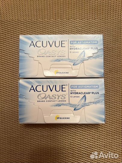 Контактные линзы Acuvue Oasys for astigmatism 8.6