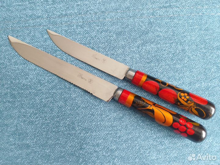 Кухонные ножи СССР Хохлома