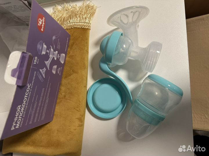 Молокоотсос ручной baby go