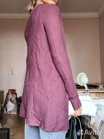 Кардиган лёгкий бордовый