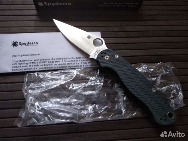 Spyderco Paramilitary 2 C81gpfgr2 (CPM S45VN)