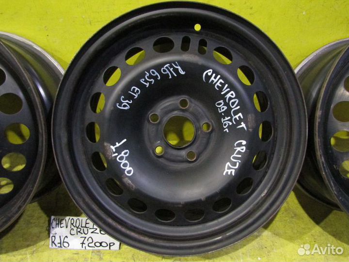 Диски R16 Chevrolet Cruze J300 09-16г