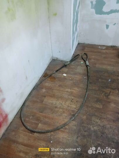 Трос стальной буксировочный