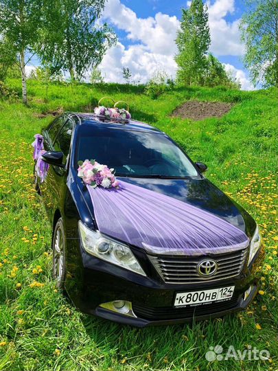 Свадебные украшения на машину