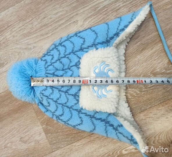 Зимняя детская шапка