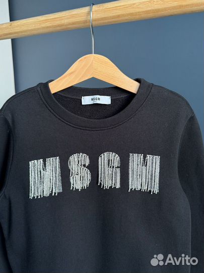 Хлопковый свитшот msgm, 140