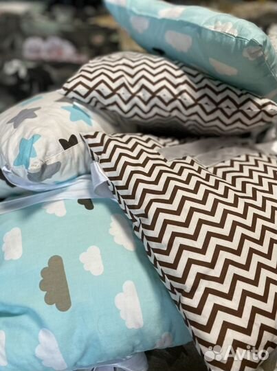 Бортики в детскую кроватку