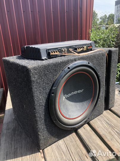 Активный сабвуфер Pioneer 1300w