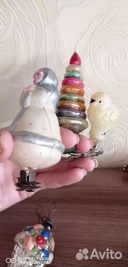 Елочные игрушки СССР