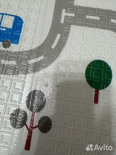 Детский коврик для ползания складной