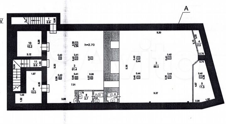 Помещение свободного назначения, 206 м²