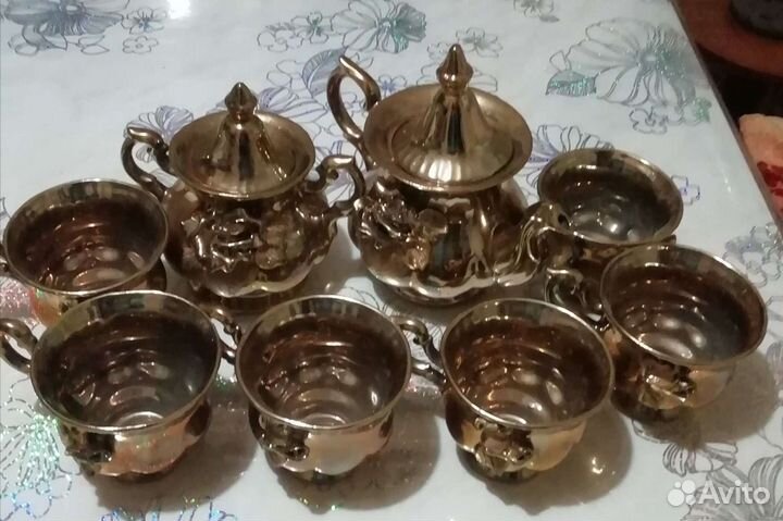 Чайный сервиз, Золотая роза