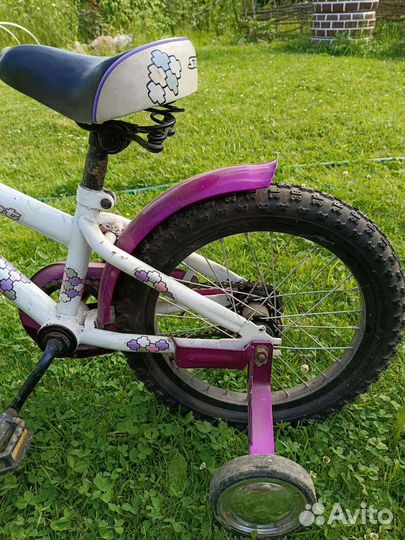 Детский велосипед б/у р.16