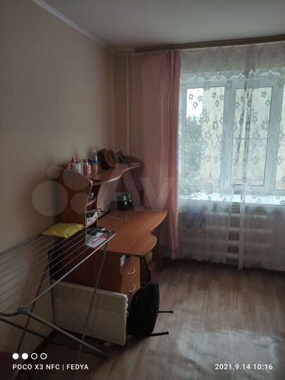 Комната 18 м² в 1-к., 2/5 эт.