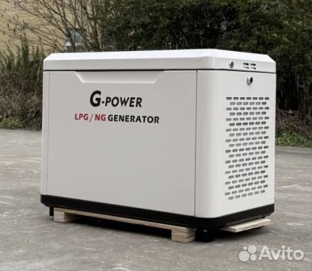 Газовый генератор 9 kW g-powerSL9000SE3 с постоянн