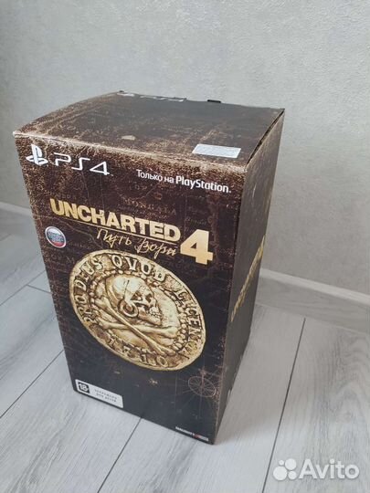 Коллекционное издание uncharted 4 с игрой ps4