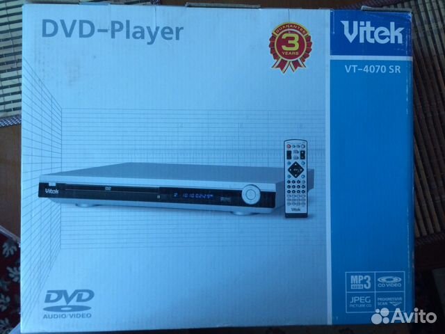 DVD плеер vitek VT 4076 SR