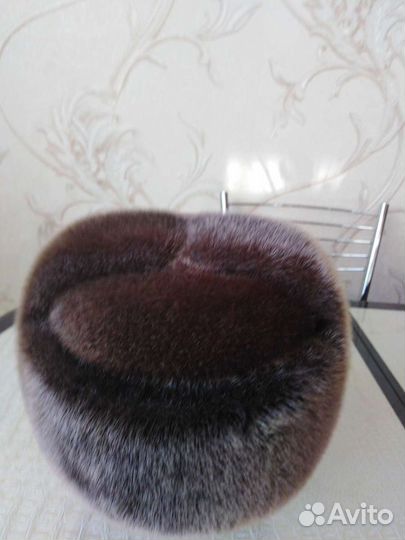 Меховая мужская кепка