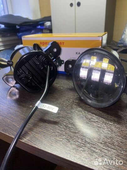 Туманки Nissan almera led 50W