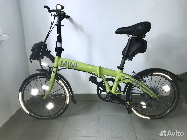 Пара оригинальных складных велосипедов Mini Cooper