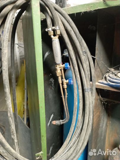 Баллон кислородный 40 л+редуктор+шланги+резак