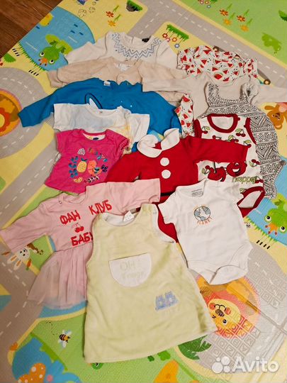 Пакет одежды на девочку 50 - 60