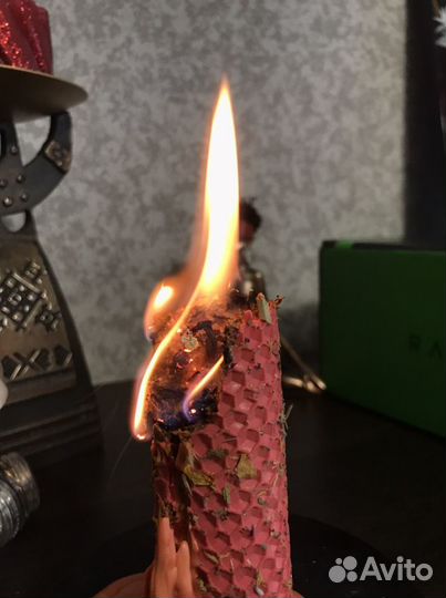 Свечи из вощины