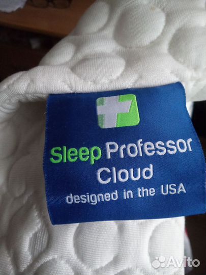 Подушка ортоп детск 60-40см съемн чехол отл сост