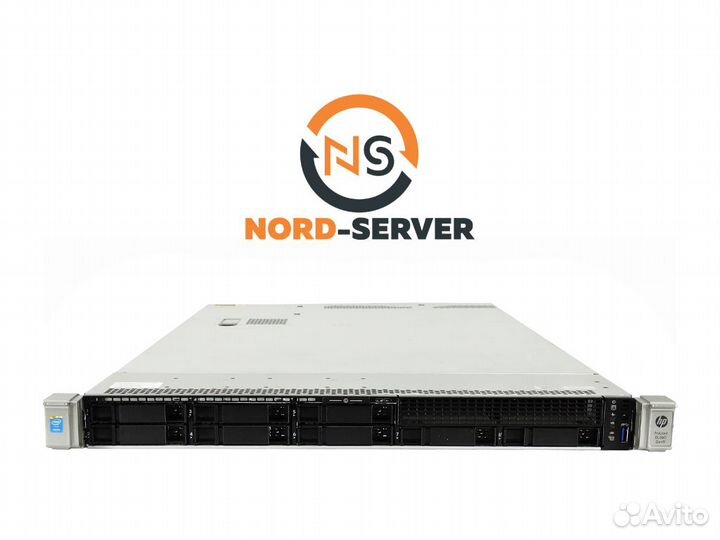 Сервер HP DL360 Gen9 8SFF 2x E5-2670 v3 128GB 800W